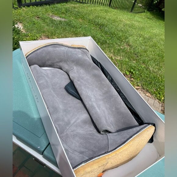 Pierre Hardy Suede Shearling Lined Boots NIB - Picture 5 of 9